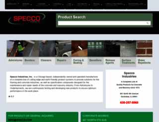 specco.com screenshot