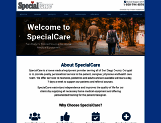 specialcare-homehealth.com screenshot