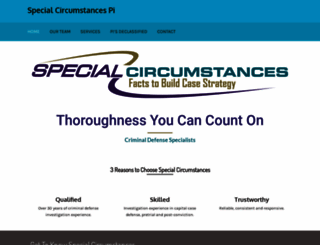 specialcircumstancespi.com screenshot