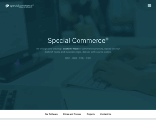 specialcommerce.com screenshot