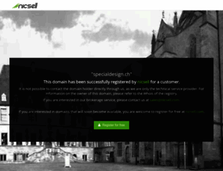 specialdesign.ch screenshot