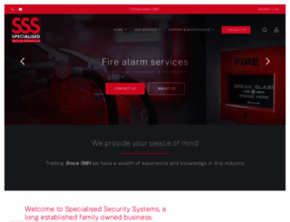 specialisedsecurity.co.uk screenshot