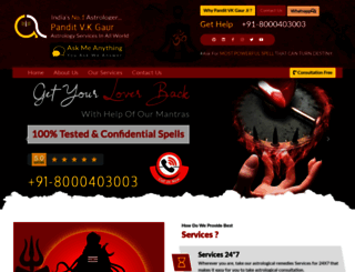 specialistinvashikaran.com screenshot