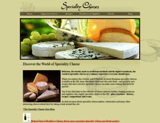 specialitycheeses.org screenshot