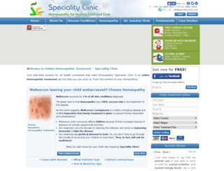specialityclinic.com screenshot