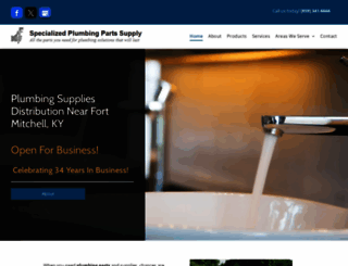 specializedplumbingparts.com screenshot