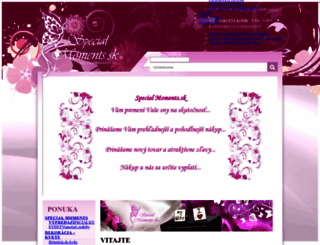 specialmoments.sk screenshot