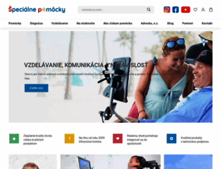 specialnepomocky.sk screenshot