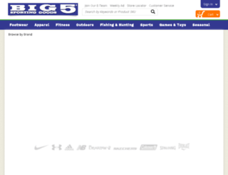 specials.big5sportinggoods.com screenshot