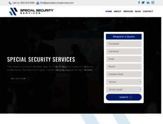 specialsecurityservices.com screenshot