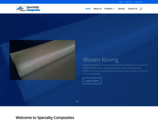 specialtycomposites.co.in screenshot