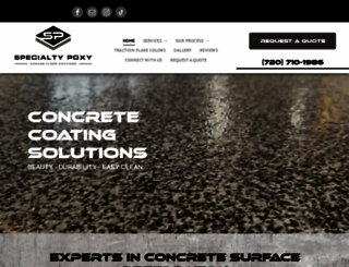 specialtypoxy.com screenshot