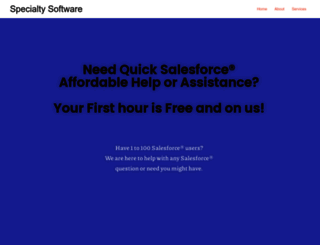 specialtysoftware.com screenshot
