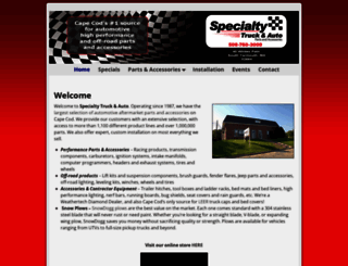 specialtytruckauto.com screenshot