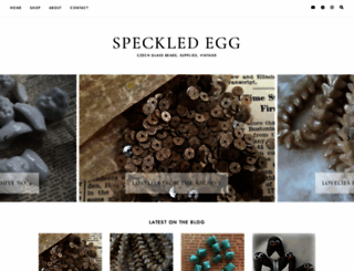 speckled-egg.blogspot.com screenshot