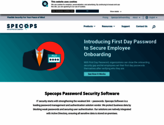 specopssoft.com screenshot