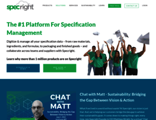 specright.com screenshot