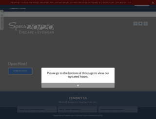 specs2020vision.com screenshot