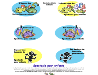spectacle-pour-enfant.com screenshot