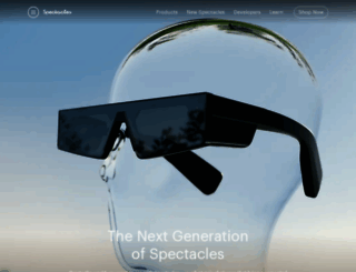 spectacles.com screenshot