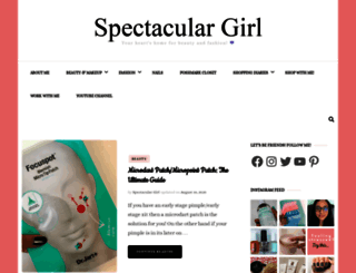 spectaculargirl.com screenshot