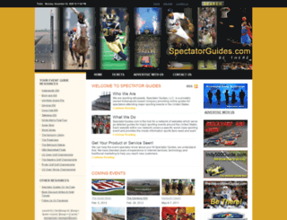 spectatorguides.com screenshot