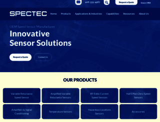 spectecsensors.com screenshot