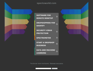 spectoworld.com screenshot