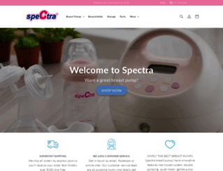 spectra-baby.com.au screenshot