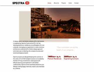 spectra.co.in screenshot