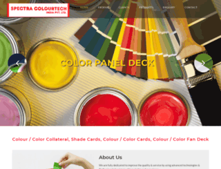 spectracolourtech.co.in screenshot
