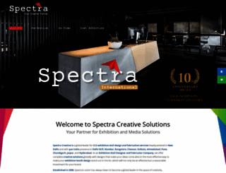 spectracreatives.com screenshot
