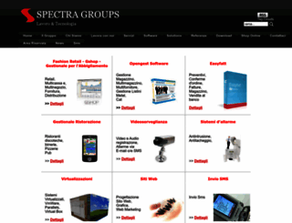 spectragroups.com screenshot