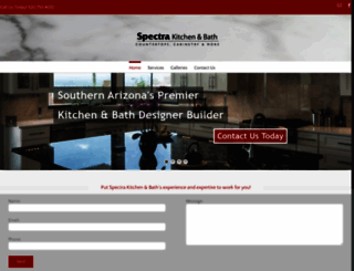 spectrakitchenbath.com screenshot