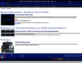 spectran-developer.net screenshot