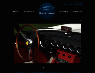 spectrim.com.au screenshot