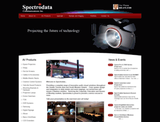 spectrodata.com screenshot