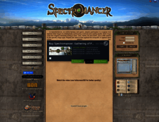 spectromancer.com screenshot