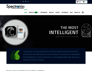 spectronixmedical.com screenshot