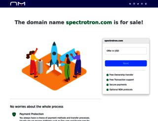 spectrotron.com screenshot