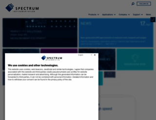 spectrum-instrumentation.com screenshot