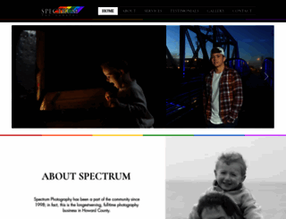 spectrum-photography.com screenshot