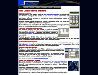 spectrum-research.com screenshot