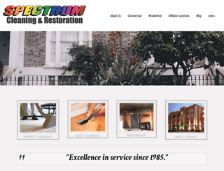 spectrumclean.com screenshot