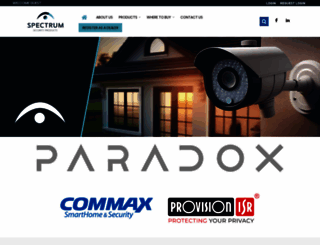 spectrumcom.co.za screenshot