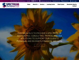 spectrumcpa.com screenshot