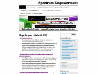 spectrumempowerment.com screenshot