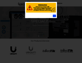 spectrumindo.com screenshot