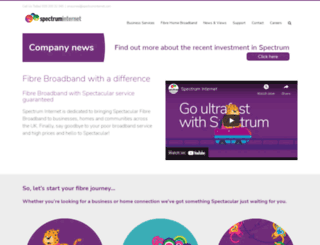 spectruminternet.com screenshot