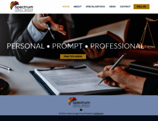 spectrumlegal.com.au screenshot